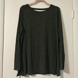 Loft dark green sweater